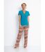 Tee-shirt maille extensible encolure fantaisie-4
