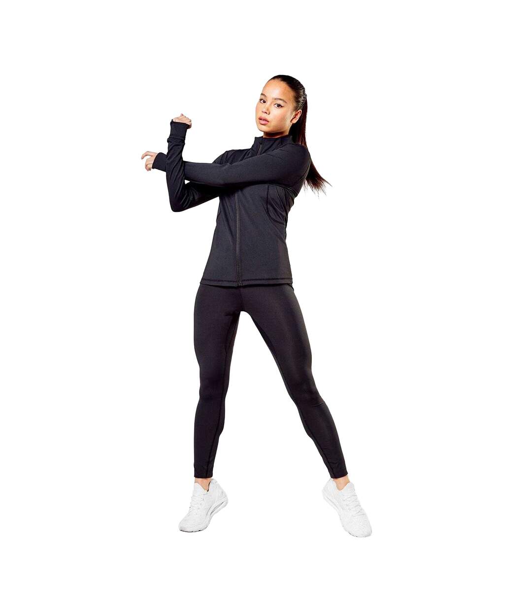 Veste Motif/style Uni Signature Femme Noir Elle-1