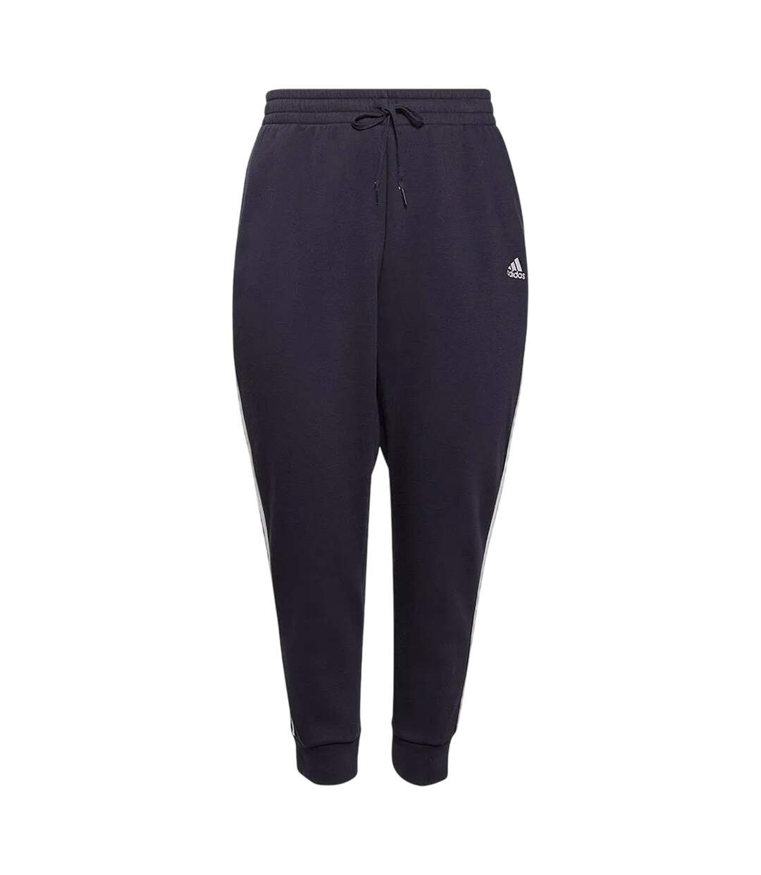 Womens/ladies Logo Regular Athletic Joggers Navy Adidas-1