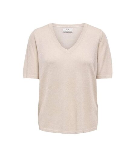 T-Shirt beige femme jdy bodilla