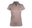 Polo Mayflower Dagan1 en coton beige : le style col V avec poche poitrine boutonnée-5