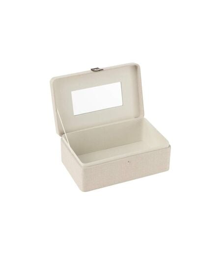 Boîte Pour Cosmétiques en Tissu Ericka 30cm Gris