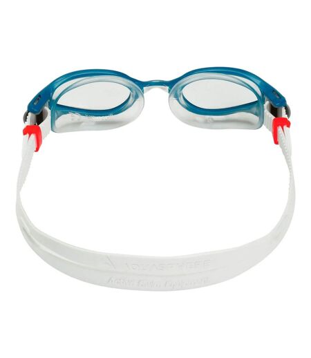 Lunettes de natation kaiman smalla bleu pétrole / transparent / transparent Aquasphere Aquasphere