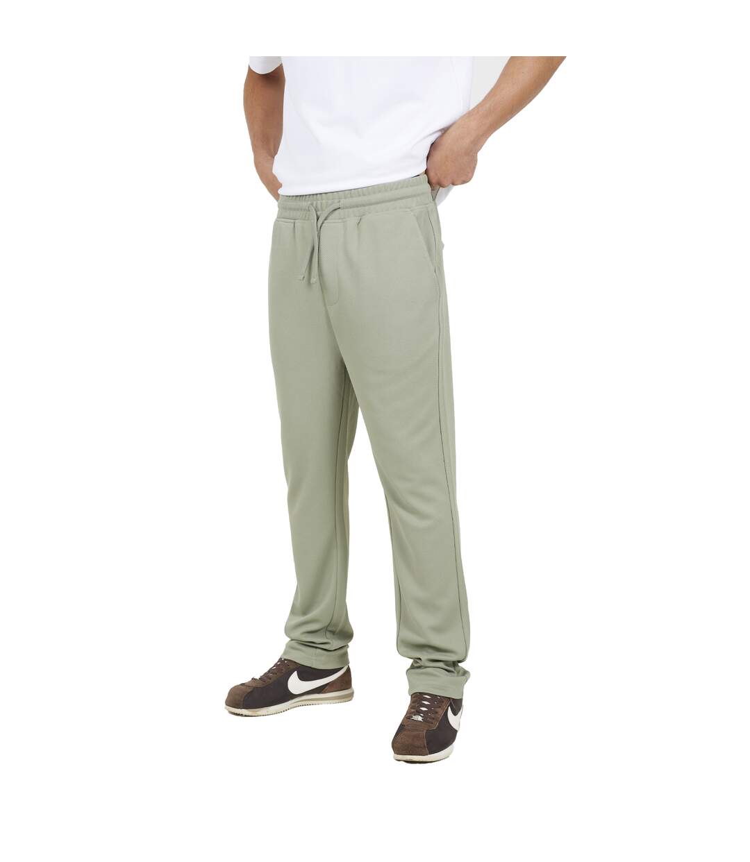 Pantalon De Jogging Homme Vert De Gris Brave Soul-2