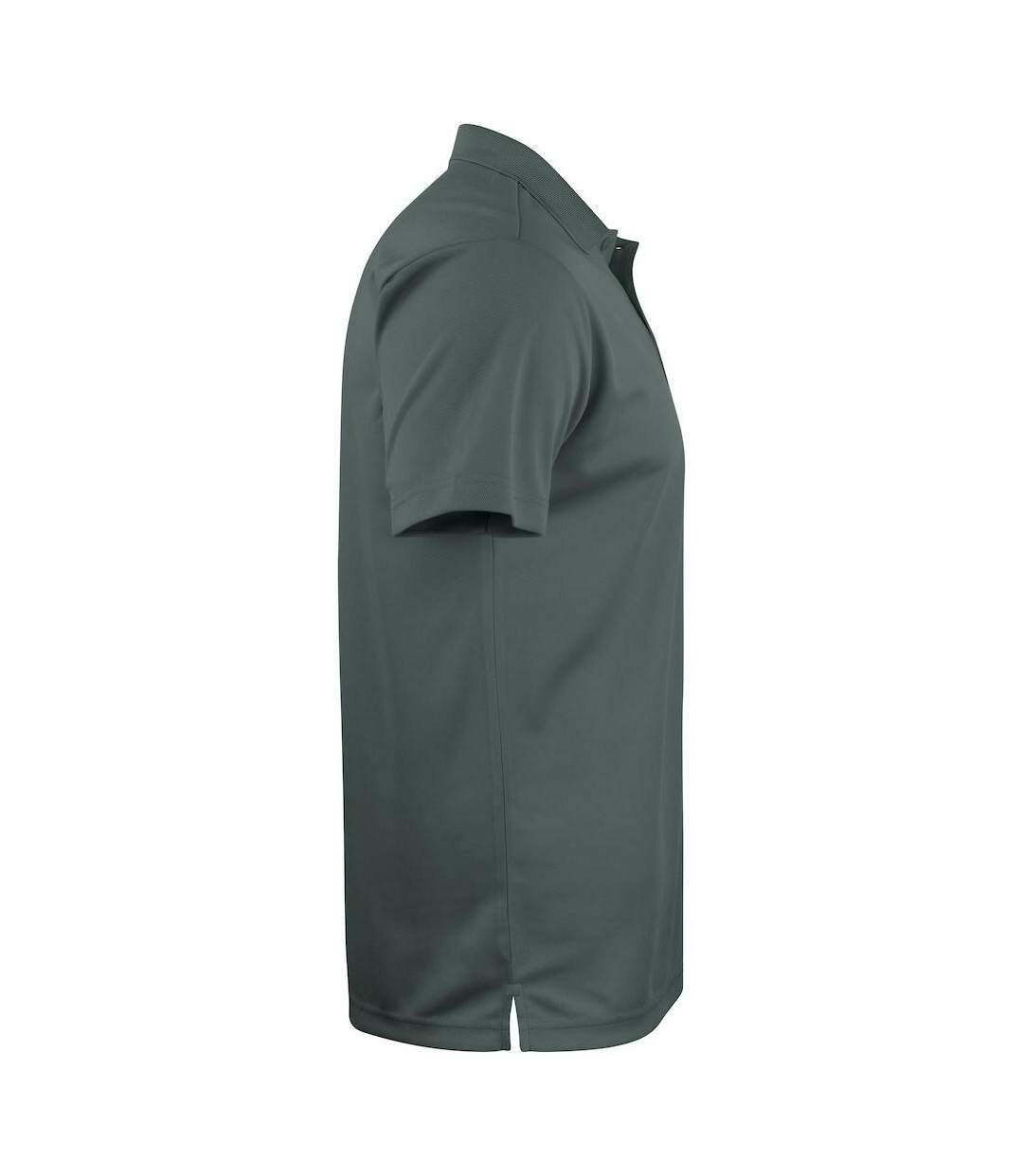 Polo Basic Active Adulte Gris Foncé Clique-4