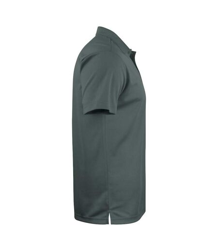 Polo Basic Active Adulte Gris Foncé Clique