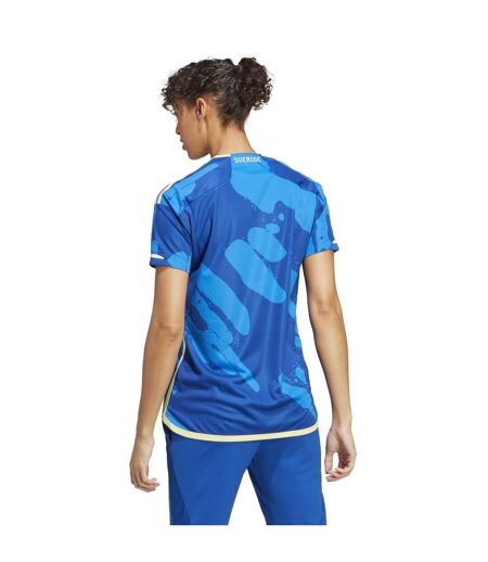 Maillot Extérieur Motif/style Suède Femme Bleu Adidas