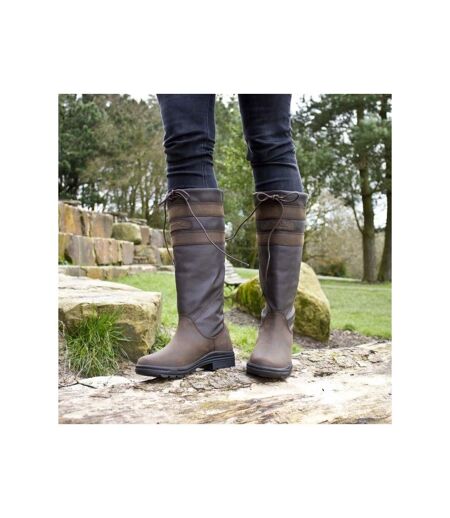 Brogini Womens/Ladies Longridge Nubuck Calf Boots (Brown) - UTTL4861