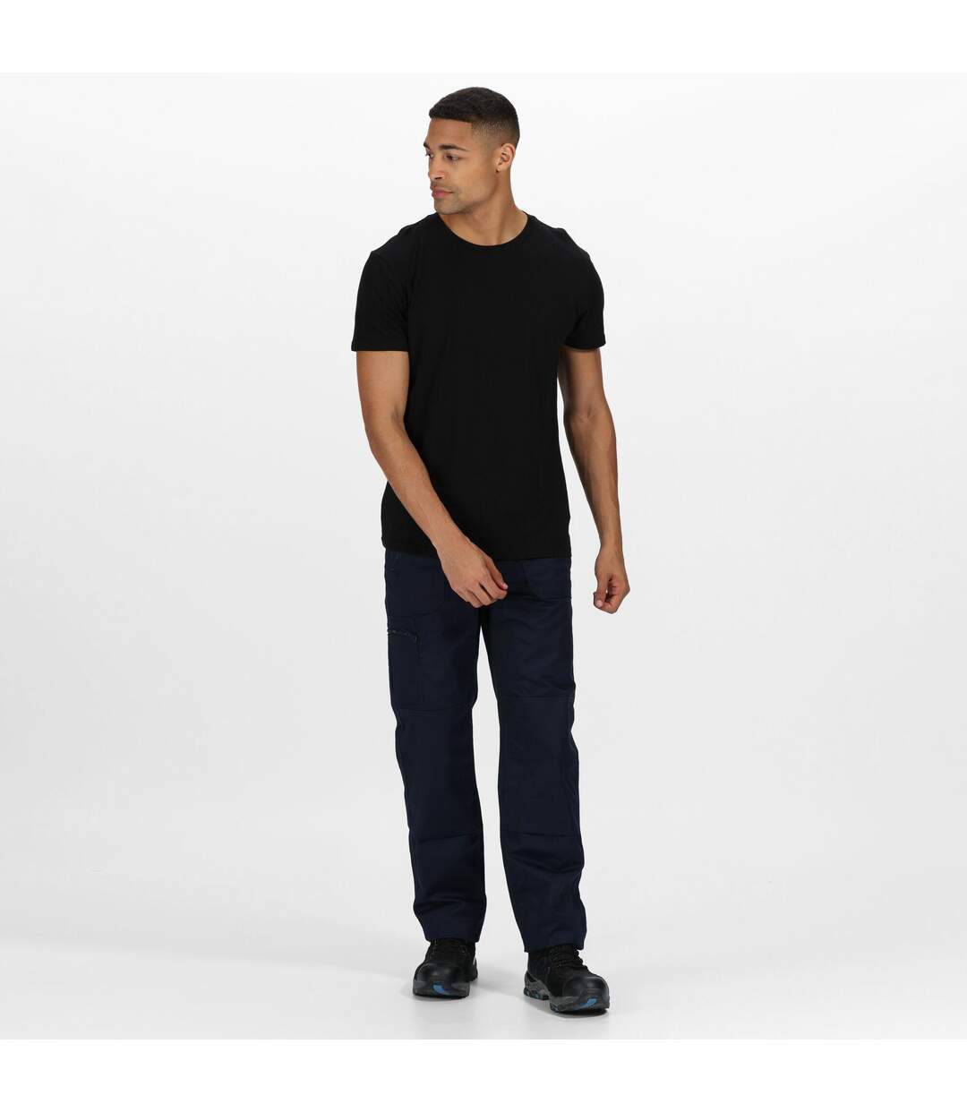 Pantalon De Travail Pro Actionhomme Bleu Marine Regatta-1