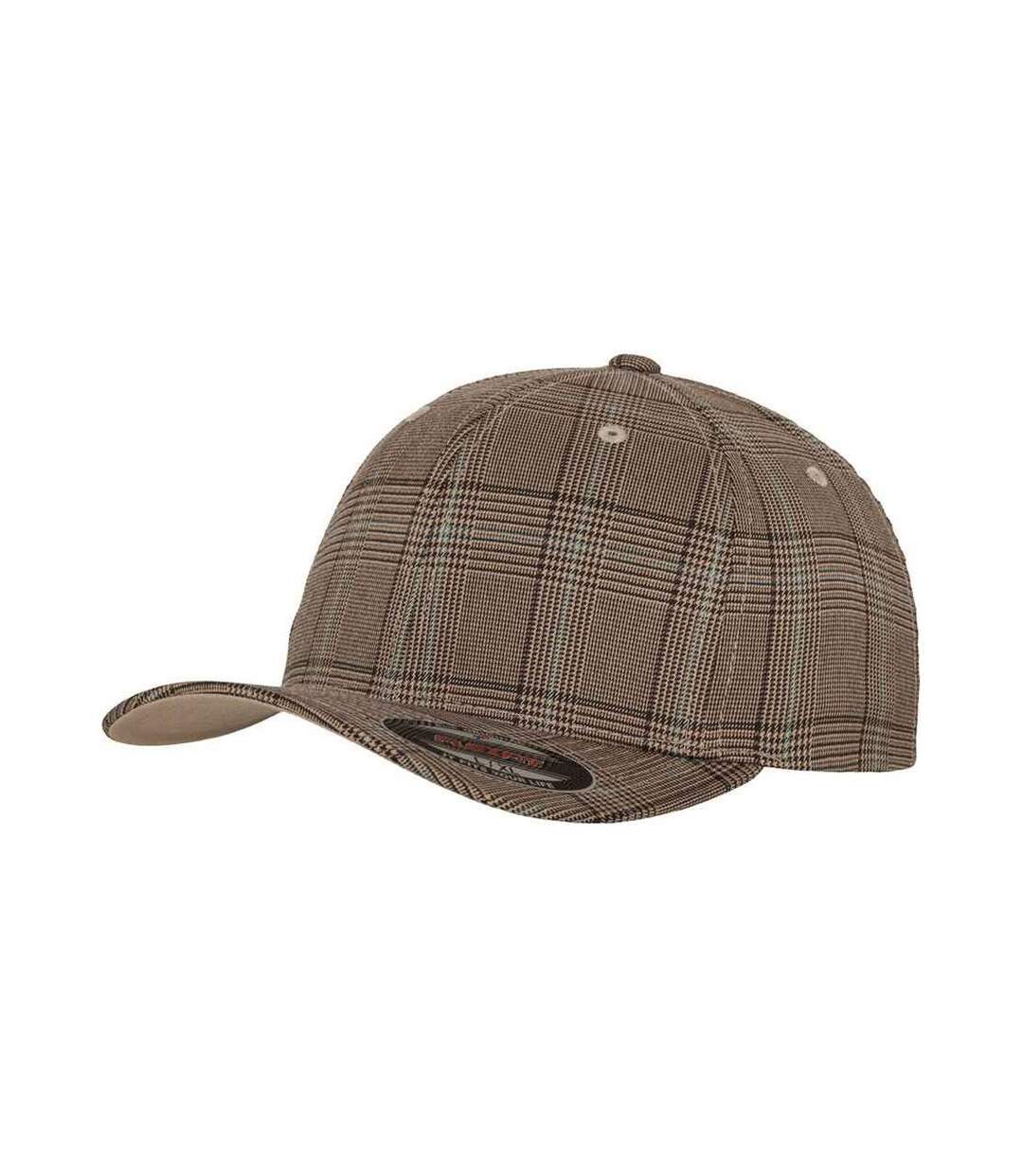 Casquette de baseball glen marron / kaki Flexfit-1