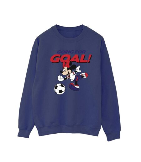 Disney Sweat Womens/Ladies Minnie Mouse Going For Goal (Bleu marine) - UTBI28852