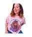 T-shirt Glow Up Adulte Rose Clair E.T. The Extra Terrestrial-1