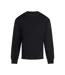 Mens Headline Heavyweight Long-sleeved T-shirt Black Anthem-1