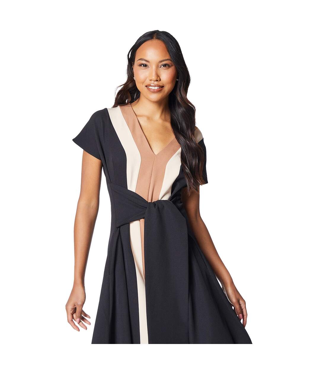 Robe mi-longue femme noir Principles