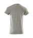Mens Accelerate Safe Round Neck T-shirt Grey Hi Vis Yellow Mascot-2