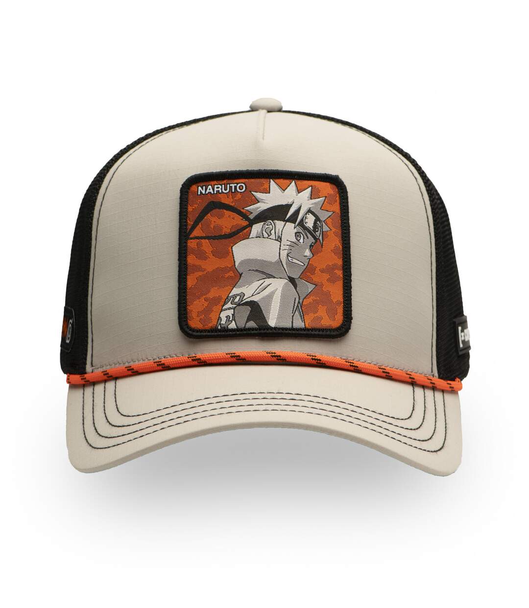 Casquette trucker premium filet effet bambou Naruto Shippuden Hokage Capslab-2