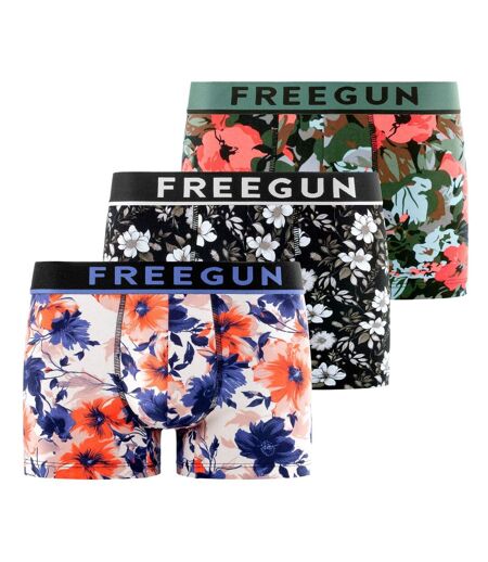 Lot de 3 boxers homme Signature Sergio Freegun