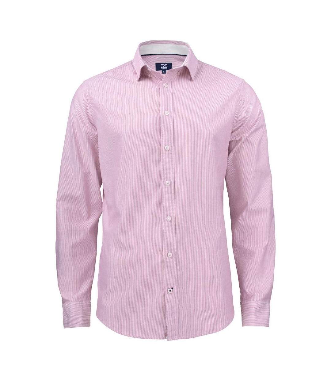 Mens Belfair Oxford Shirt Black Cutter & Buck-1