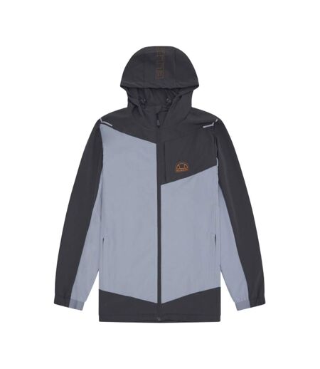 Mens corsarno track jacket dark grey/light grey Ellesse