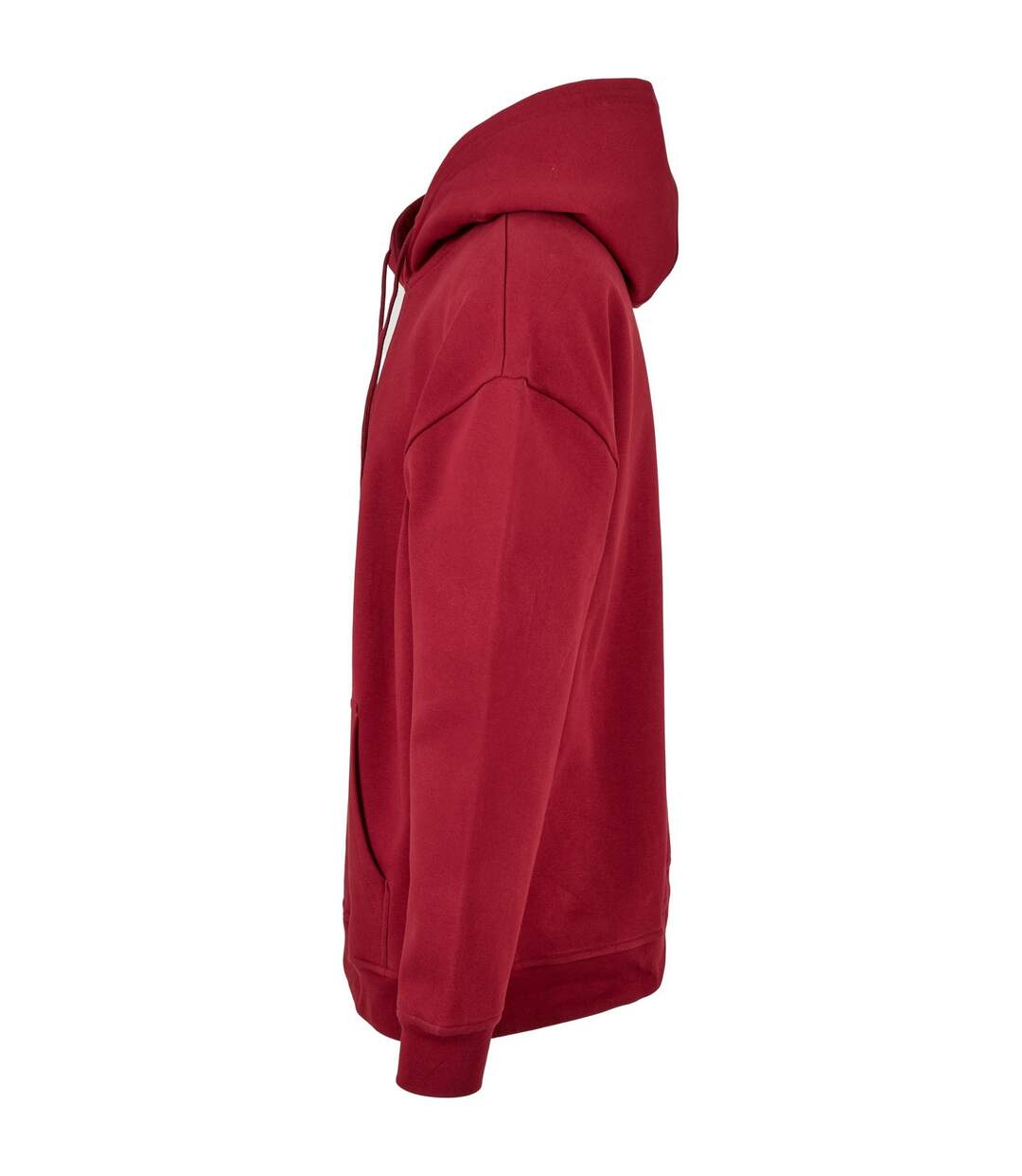 Sweat À Capuche Homme Bordeaux Build Your Brand-4