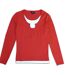 Tee-shirt MAYFLOWER CLUB2R rouge fantaisie : l'effet 2 en 1 ultra stylé-5