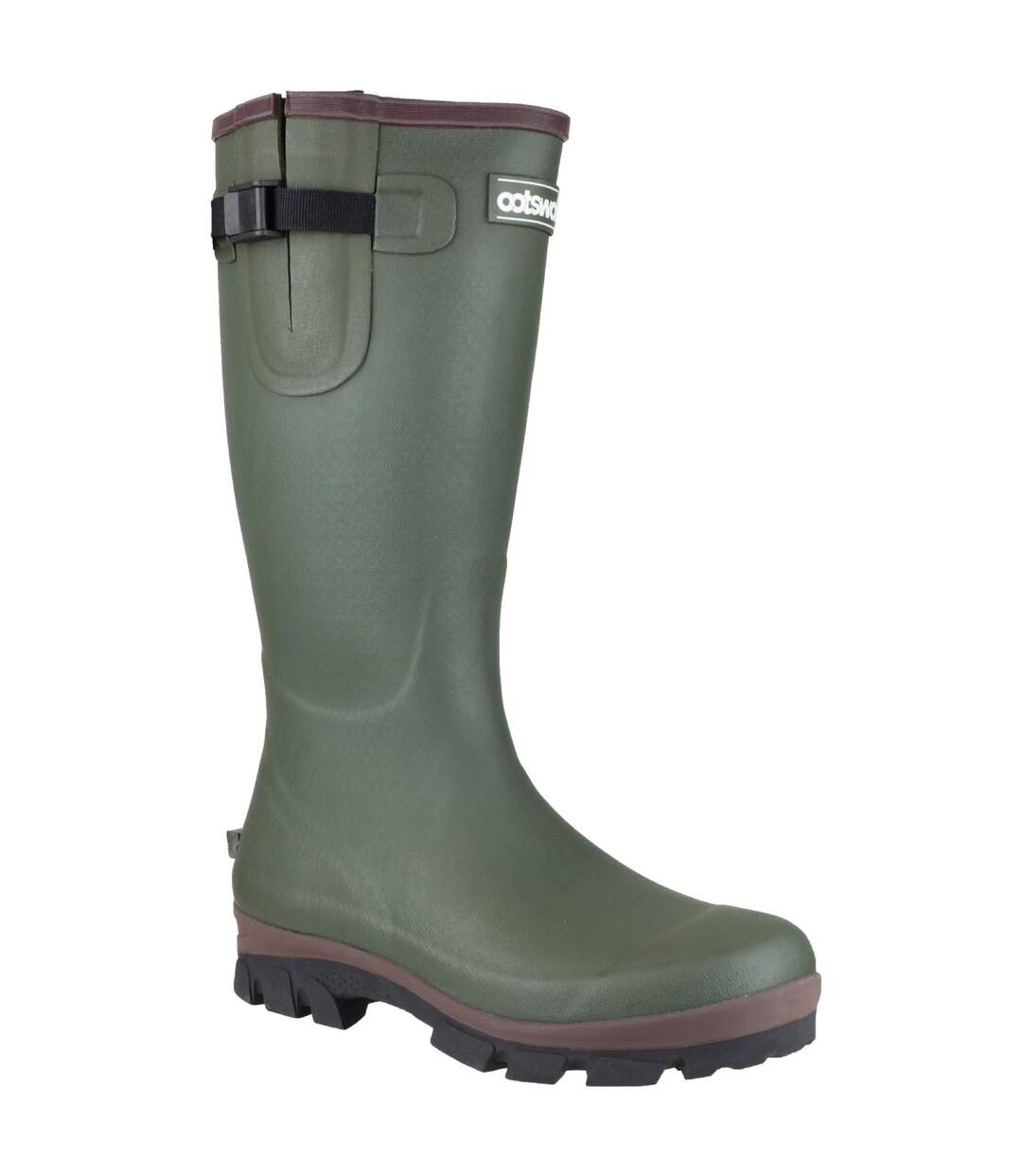 Cotswold Grange Neoprene Mens Rubber Wellington Boots (Green) - UTFS2856-1