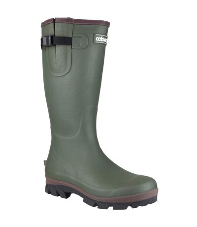 Cotswold Grange Neoprene Mens Rubber Wellington Boots (Green) - UTFS2856