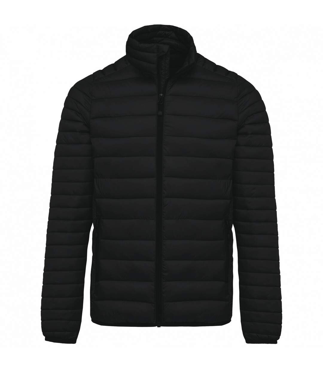 Mens Lightweight Padded Jacket Black Kariban-1