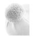 Bonnet Pom Pom Original Blanc Beechfield-2