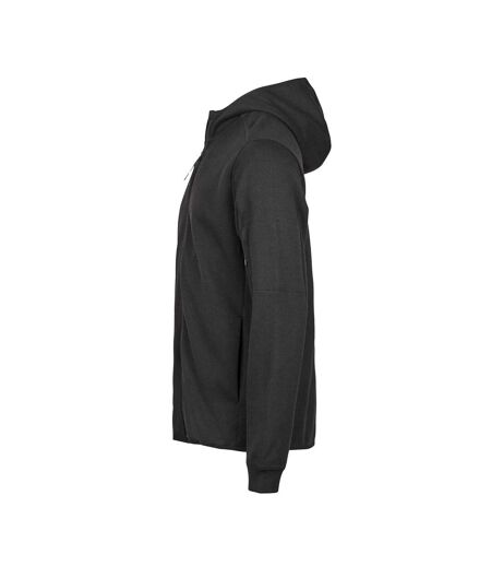Mens Athletic Full Zip Hoodie Black Tee Jays