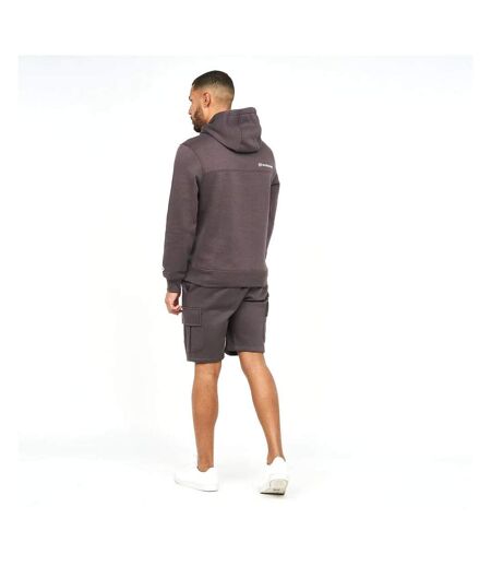 Sweat à capuche bidwell homme anthracite / noir Duck and Cover Duck and Cover