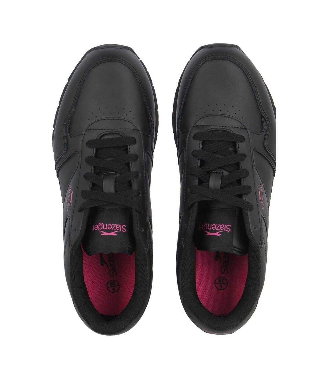 Baskets Femme Noir Rose Foncé Slazenger-4