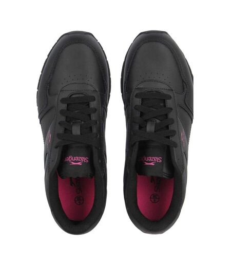 Baskets Femme Noir Rose Foncé Slazenger