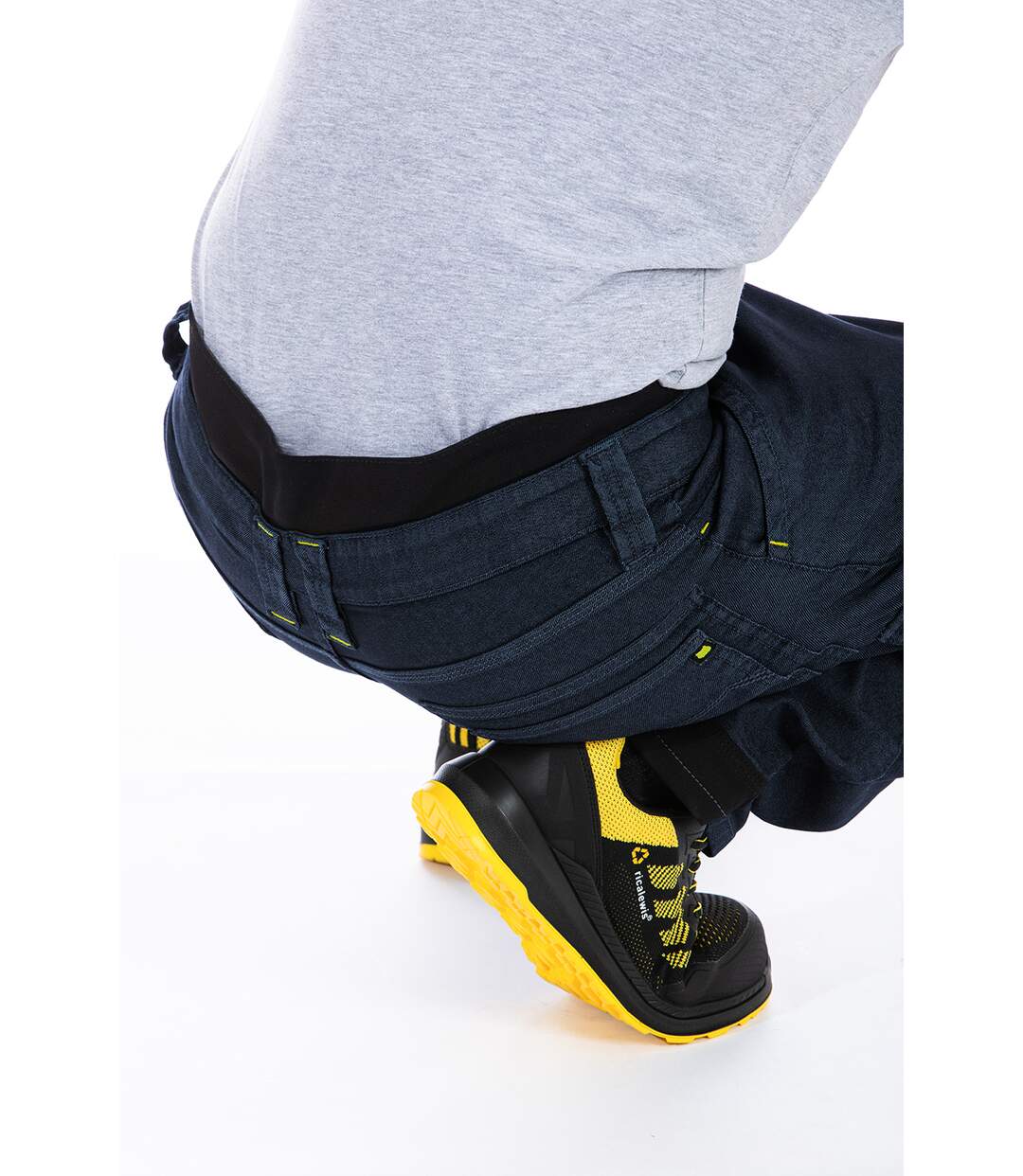 Pantalon multi-poches à ceinture haute dans le dos WELLER9-5