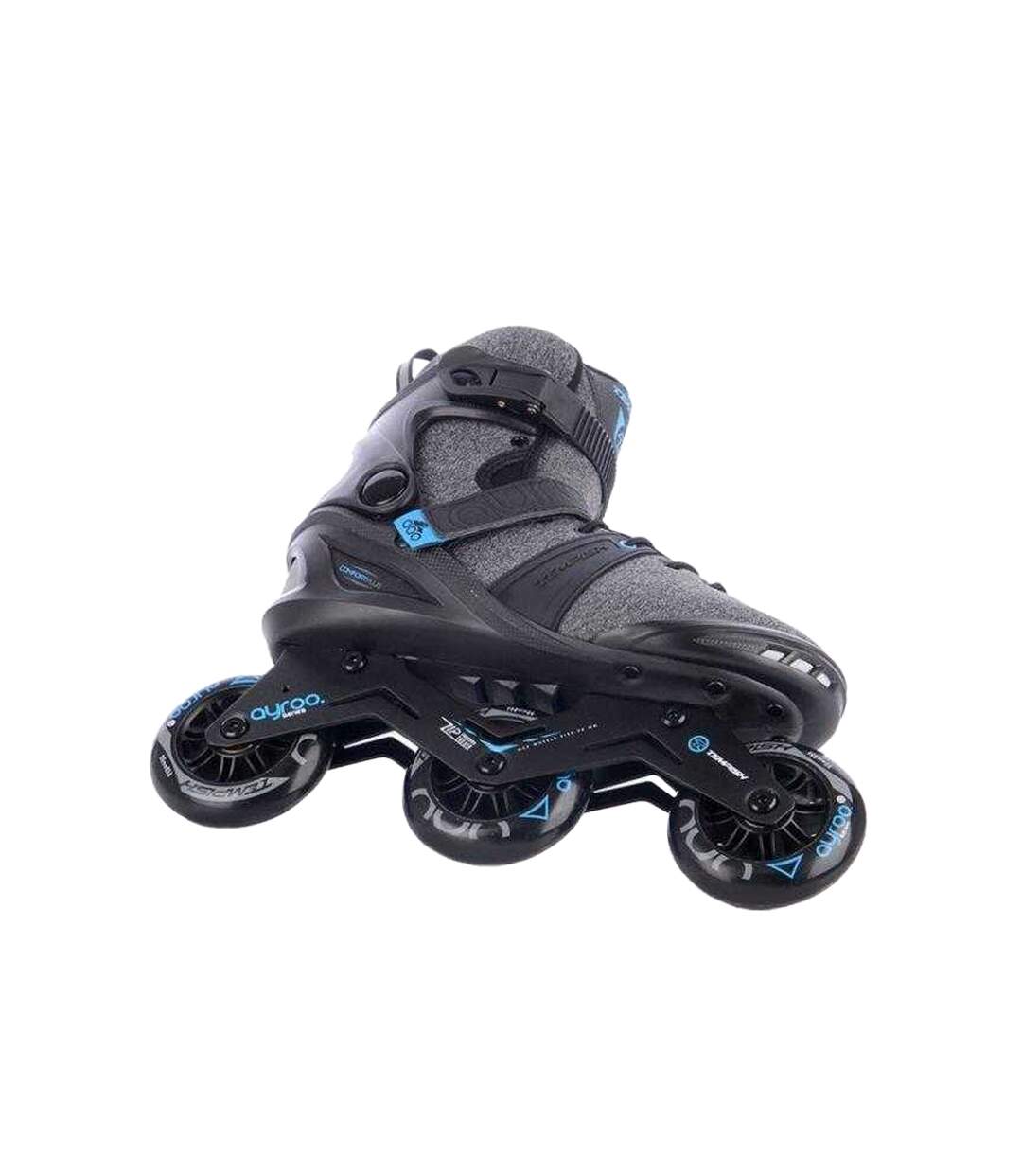 Patins À Roulettes Alignées Ayroo Homme 41 Fr Noir Gris Tempish-4
