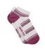 Socquettes Loretta Femme Framboise Foncé Weird Fish-4