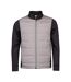 Veste résistante à l'eau doublée en polaire pour hommes fermeture éclair-1