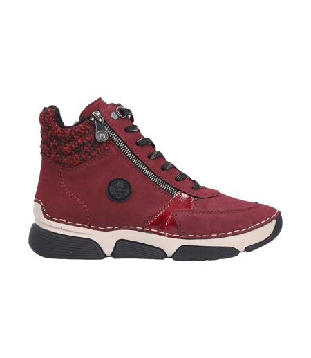 Basket Montante Cuir Rieker