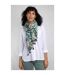 Marelia Tassel Eco Friendly Scarf One Size Seafoam Weird Fish-1