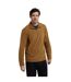 Mens camber ii half zip fleece top mustard Mountain Warehouse