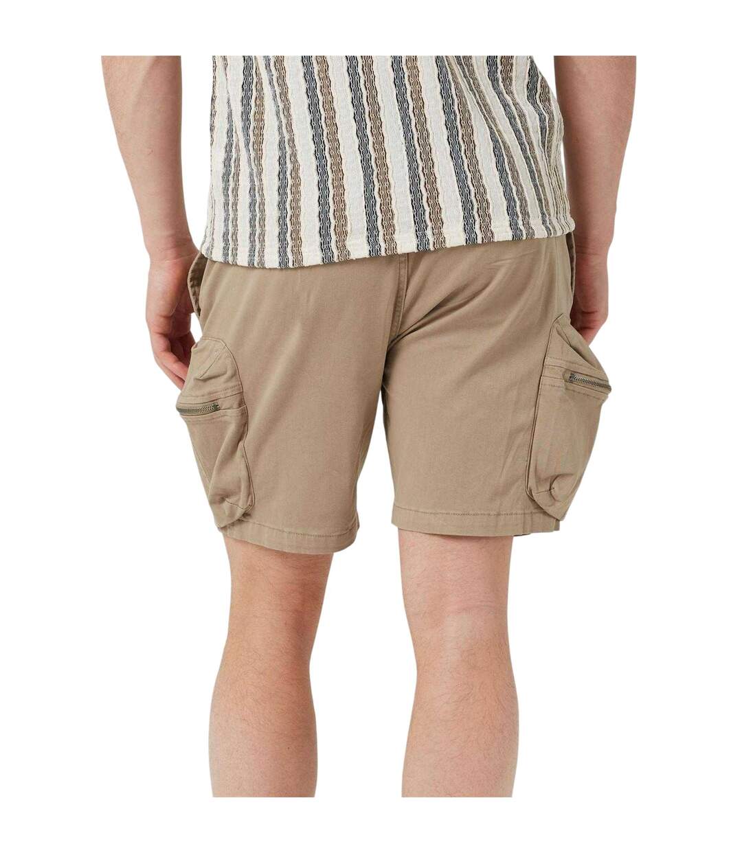 Short Chino Homme Beige Gris Brave Soul-3