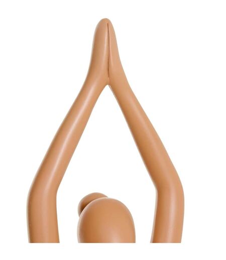 Statuette Femme Yoga Sien 38cm Jaune