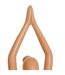 Statuette Femme Yoga Sien 38cm Jaune-2