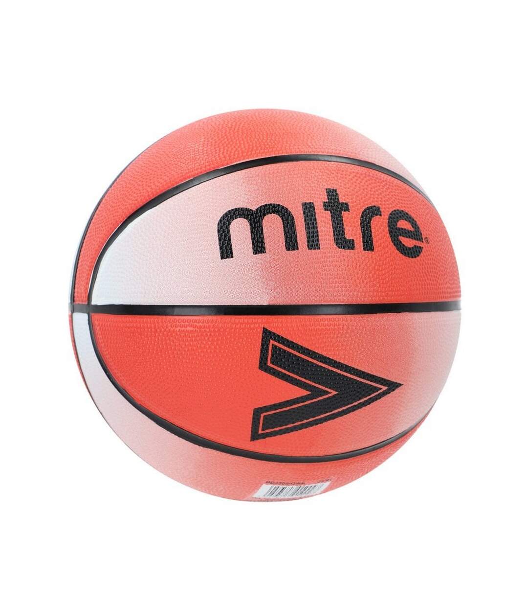 Ballon De Basket Taille 6 Orange Noir Mitre-3