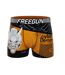 Boxer noir/orange homme freegun cyber démon-1