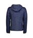 Womens/ladies Aspen Crossover Jacket Navy Navy Melange Tee Jays-2
