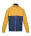 Mens Shorebay Colour Block Waterproof Jacket Gold Straw Dark Denim Regatta-2