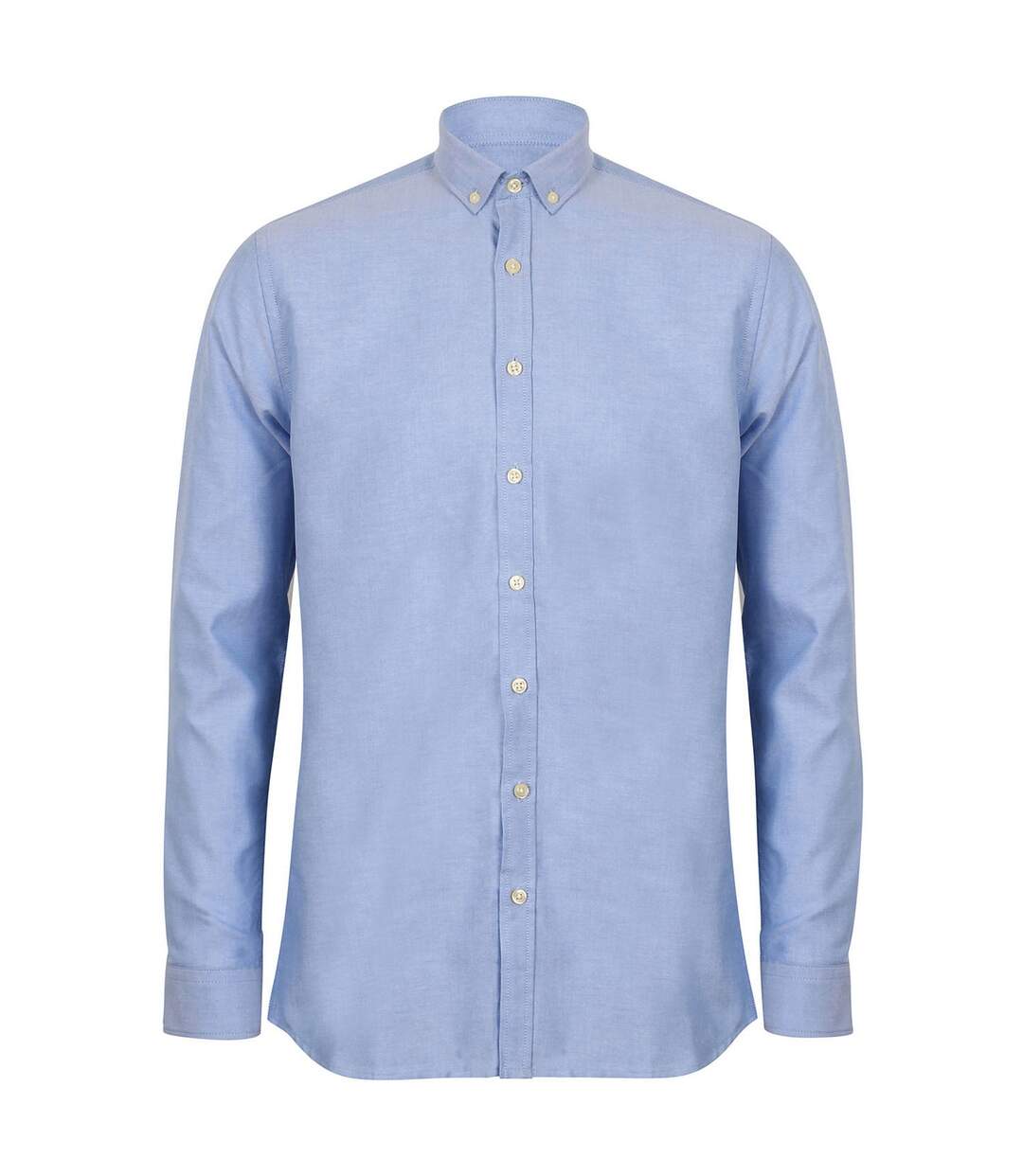 Chemise modern homme bleu Henbury-1