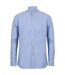 Chemise modern homme bleu Henbury