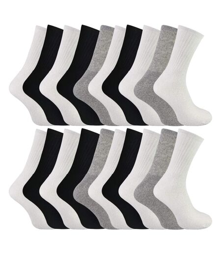 Lot de 20 paires de chaussettes de course sport pour hommes